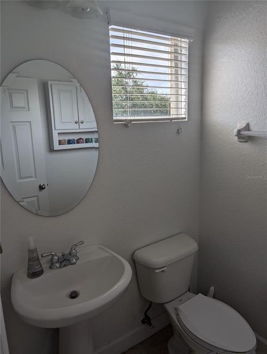 2nd level half bath