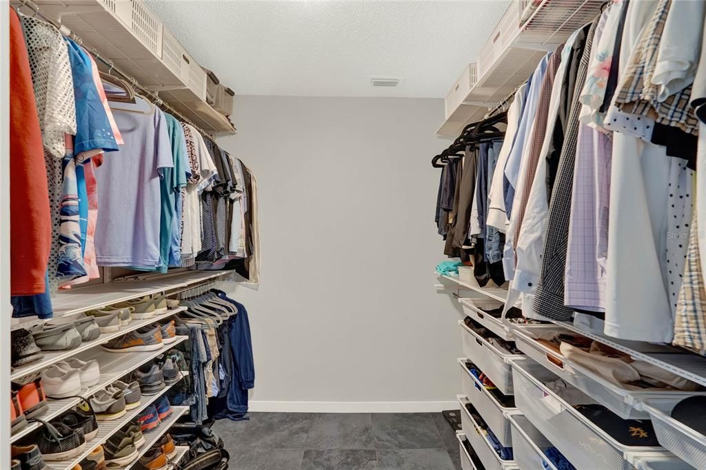 Primary Walk-in Closet