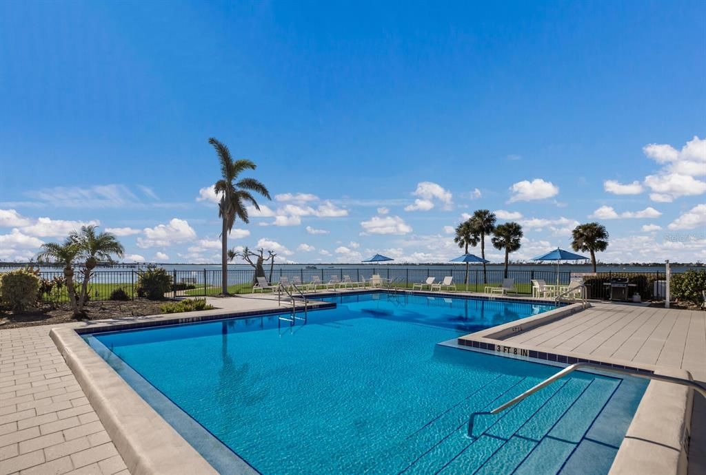 View of Main Clubhouse pool