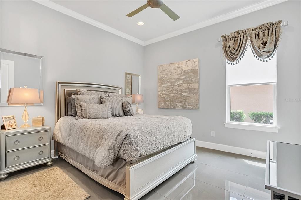 Large bedroom #3 with ensuite bath and wonderful closet space