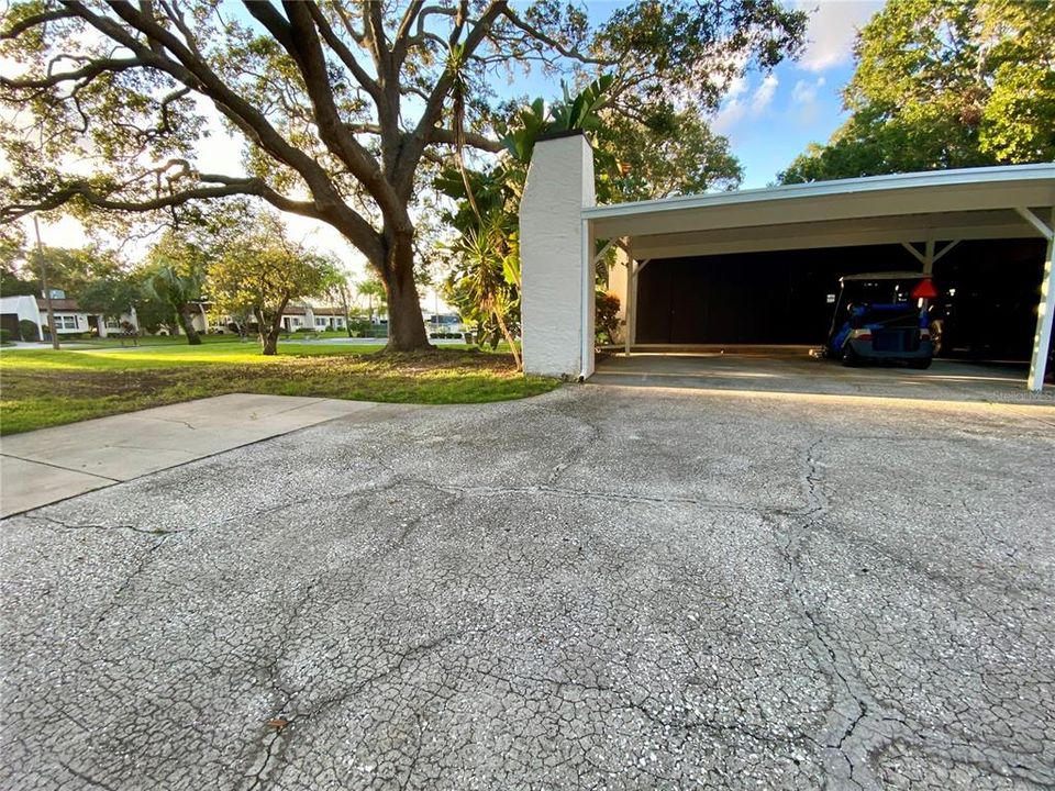 Carport, Storage and guest parking