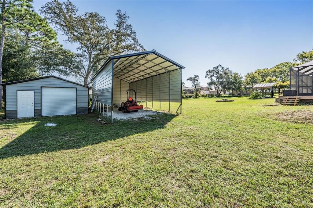 Shed + Carport