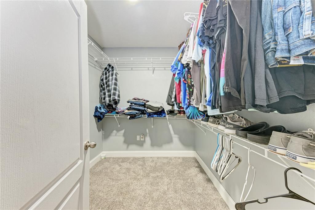 Large Primary Walk In Closet