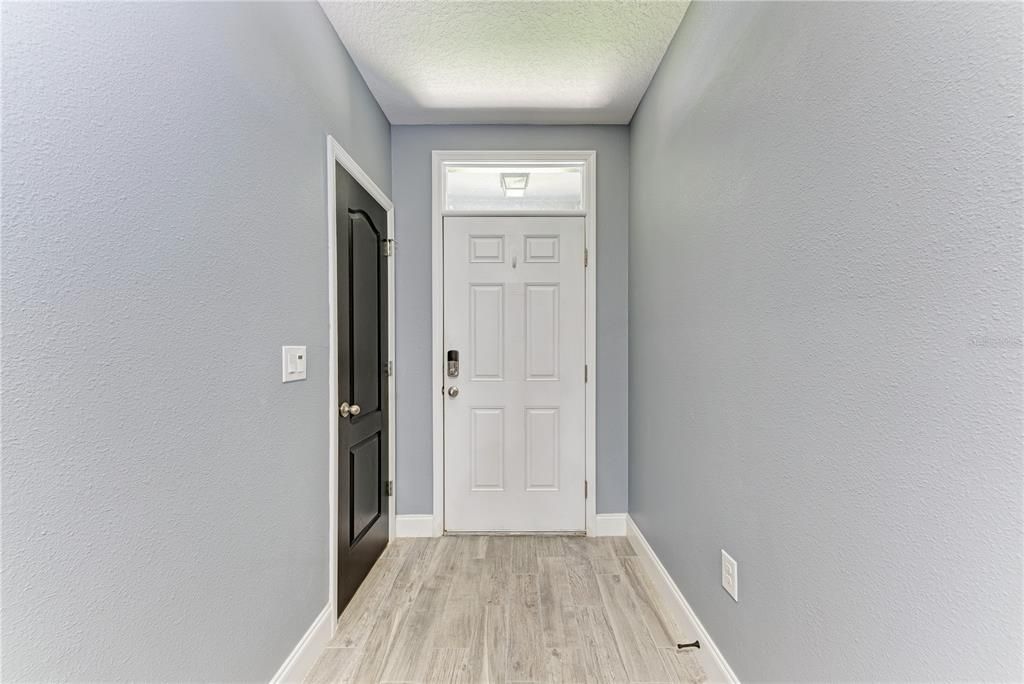 Entry Foyer with coat closet