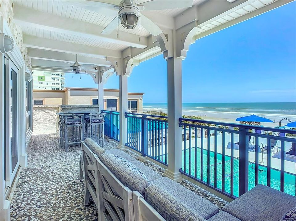 Joy by the Sea Beach House upstairs Primary Suite Private Balcony