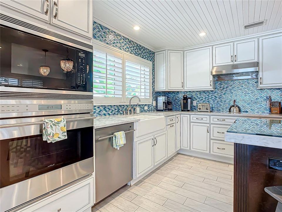 Joy by the Sea Beach House 2nd level Kitchen with Island