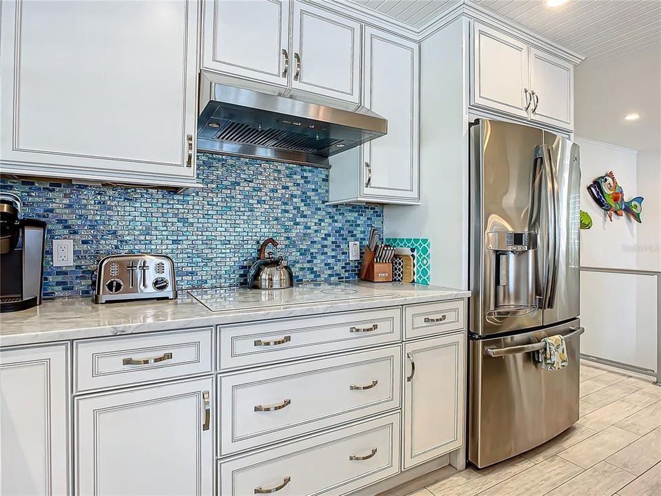 Joy by the Sea Beach House 2nd level Kitchen with Island