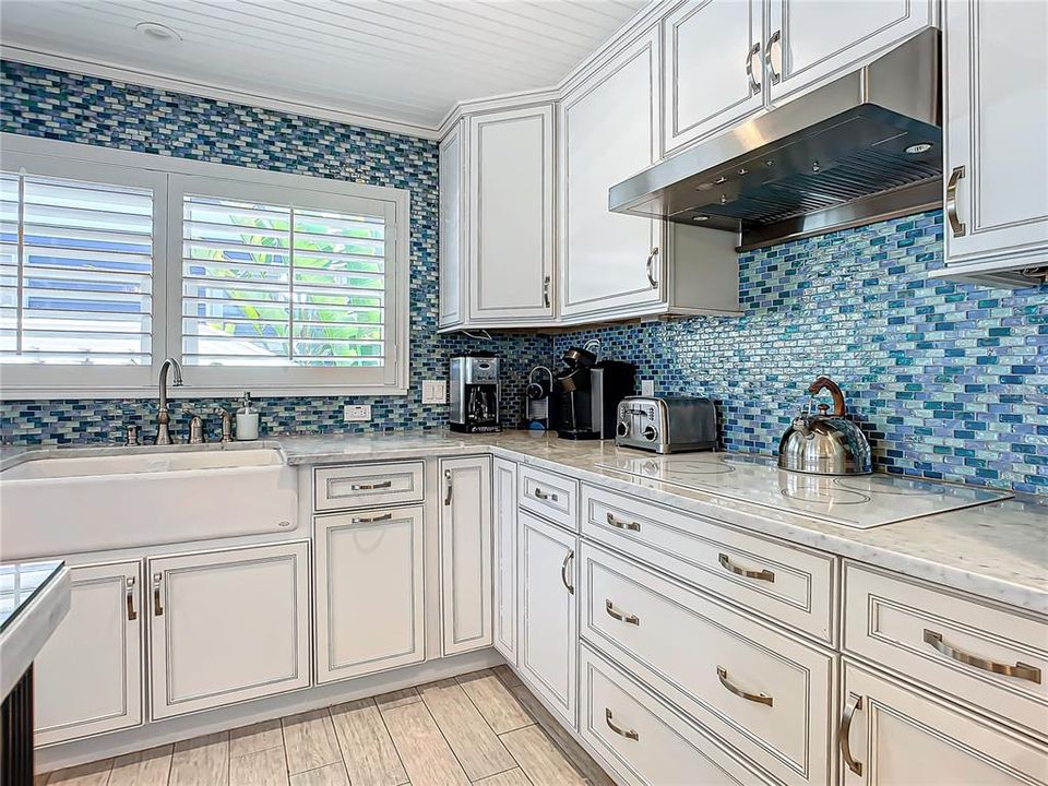 Joy by the Sea Beach House 2nd level Kitchen with Island