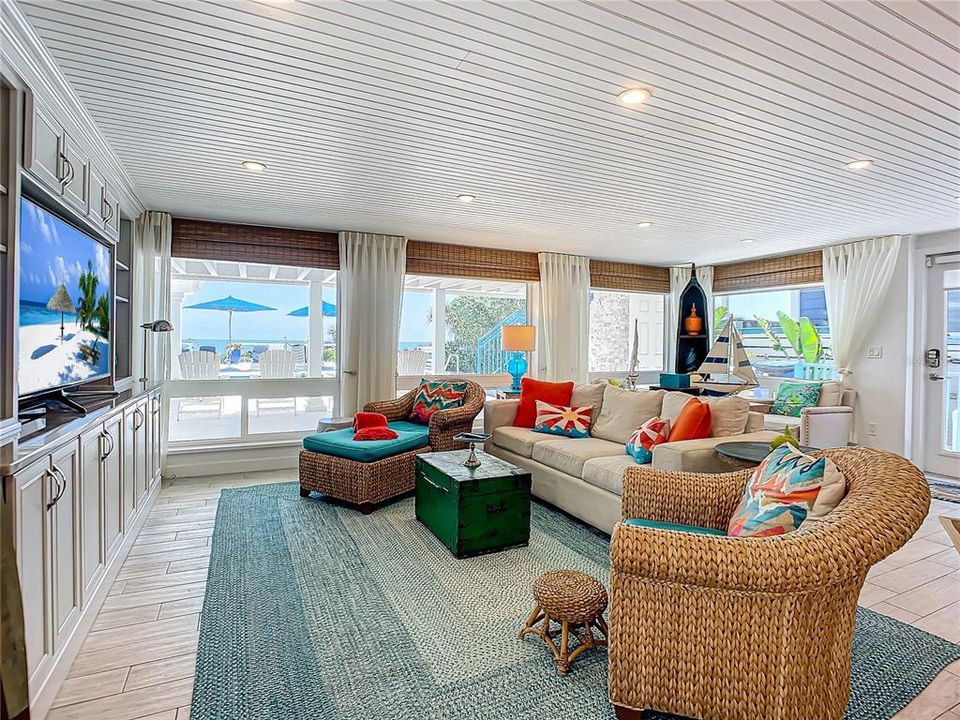 Joy by the Sea Beach House 2nd level Family Room