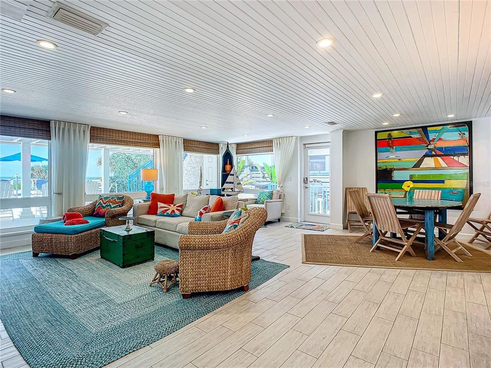 Joy by the Sea Beach House 2nd level Family Room