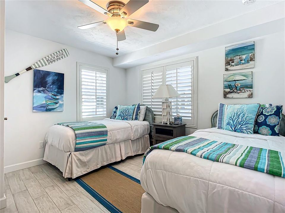 Joy by the Sea Beach House 2nd level Bedroom with Balcony