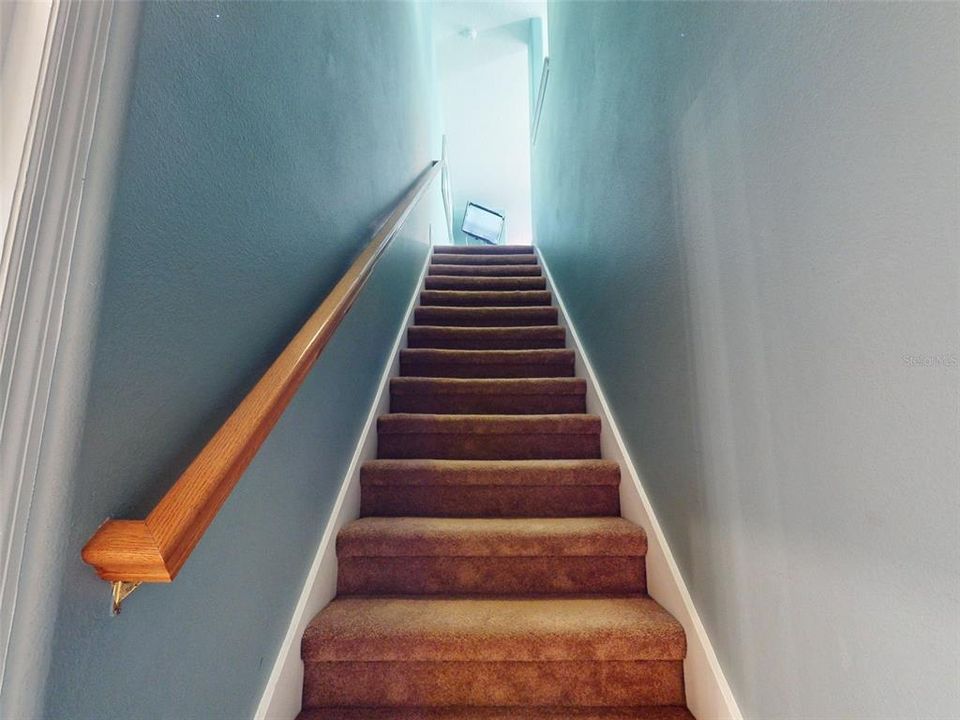 Stairs to the 2nd Master Bedroom