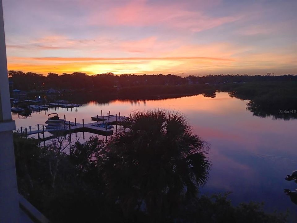 Sunset from Riverwalk