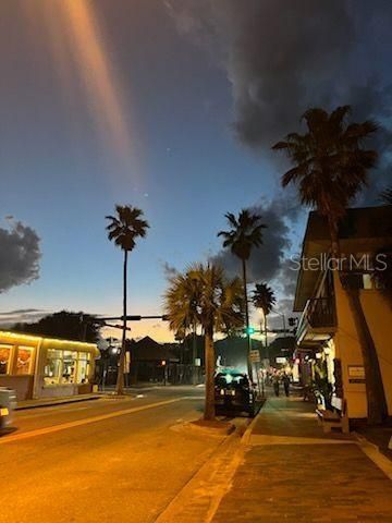 Flagler Avenue in the Evening