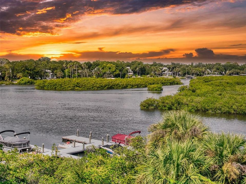 Sunset from Riverwalk