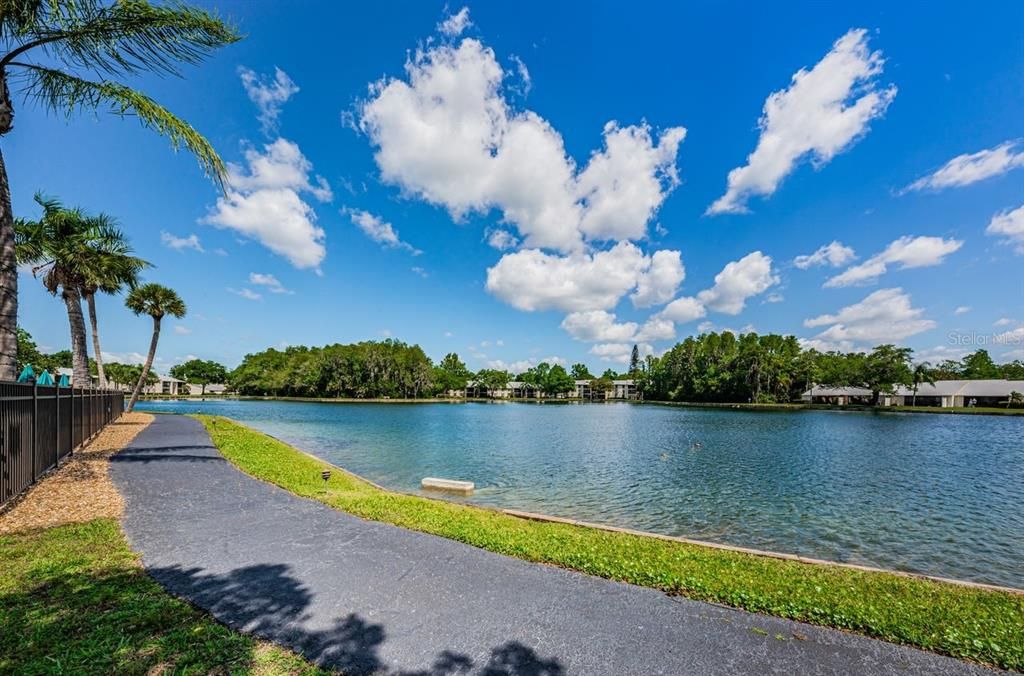 Tranquil ponds and lakes to bike, walk & sit near