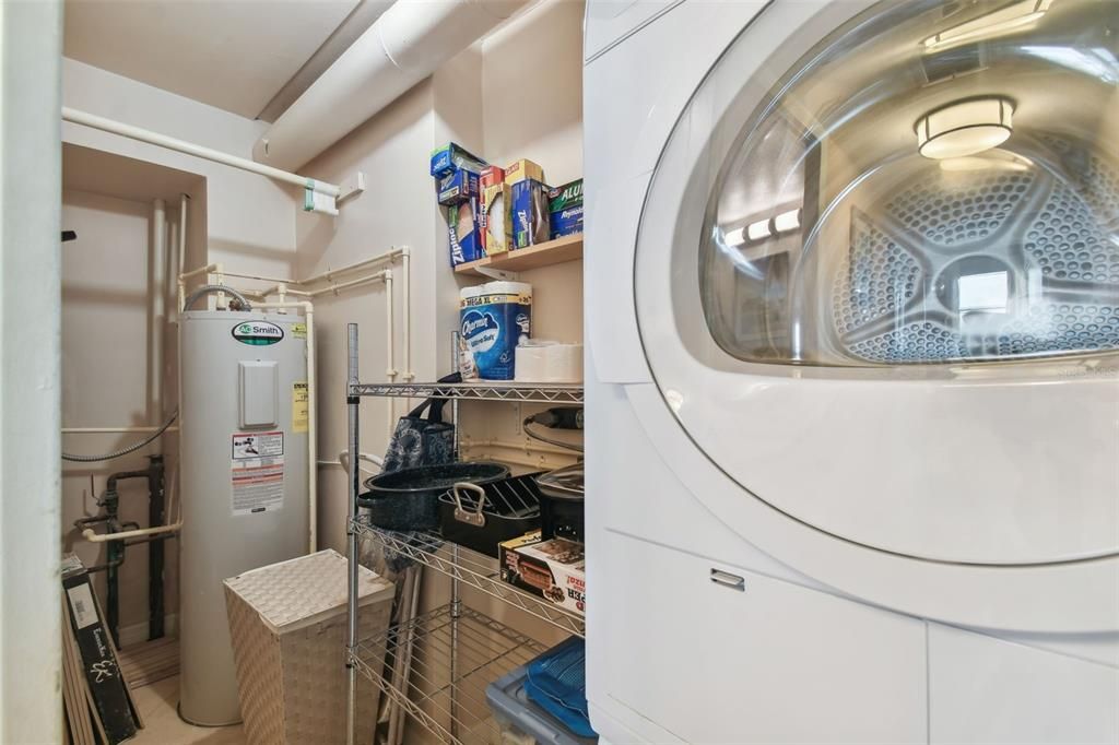 Utility room storage