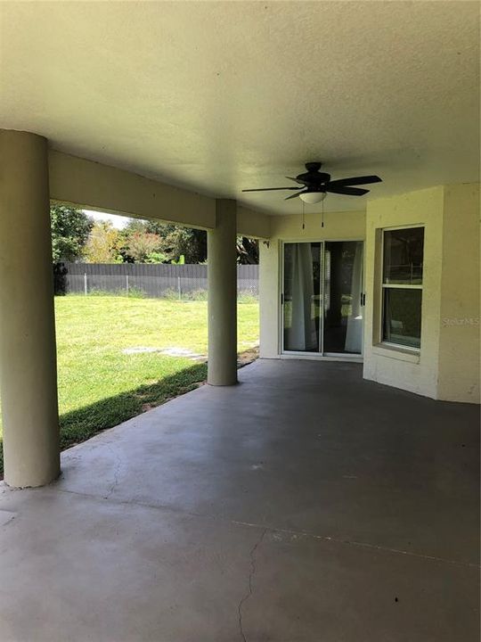 LARGE COVERED PATIO