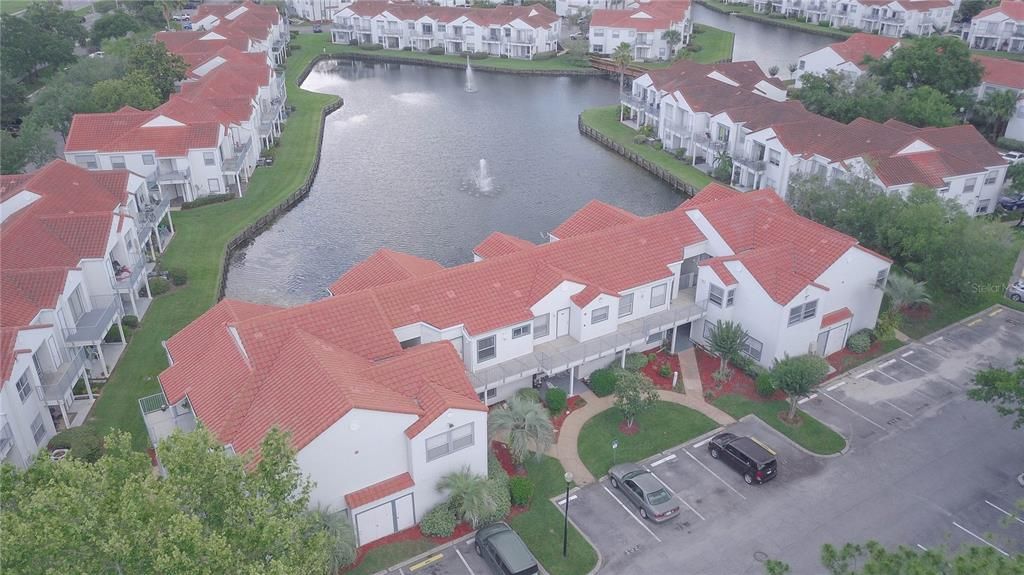 Aerial View of Dockside at Ventura