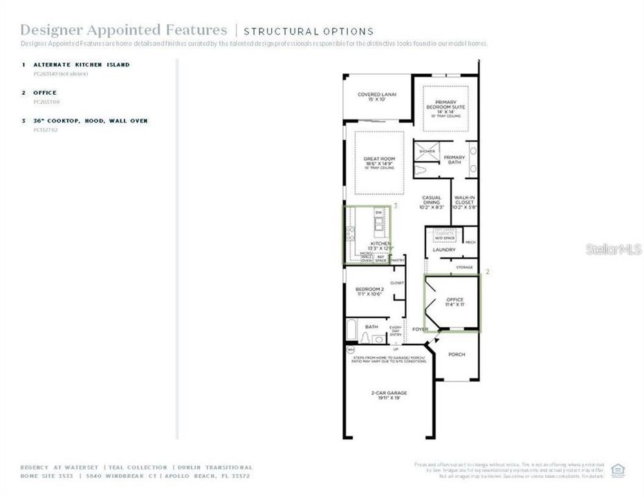 For Sale: $459,900 (2 beds, 2 baths, 1601 Square Feet)