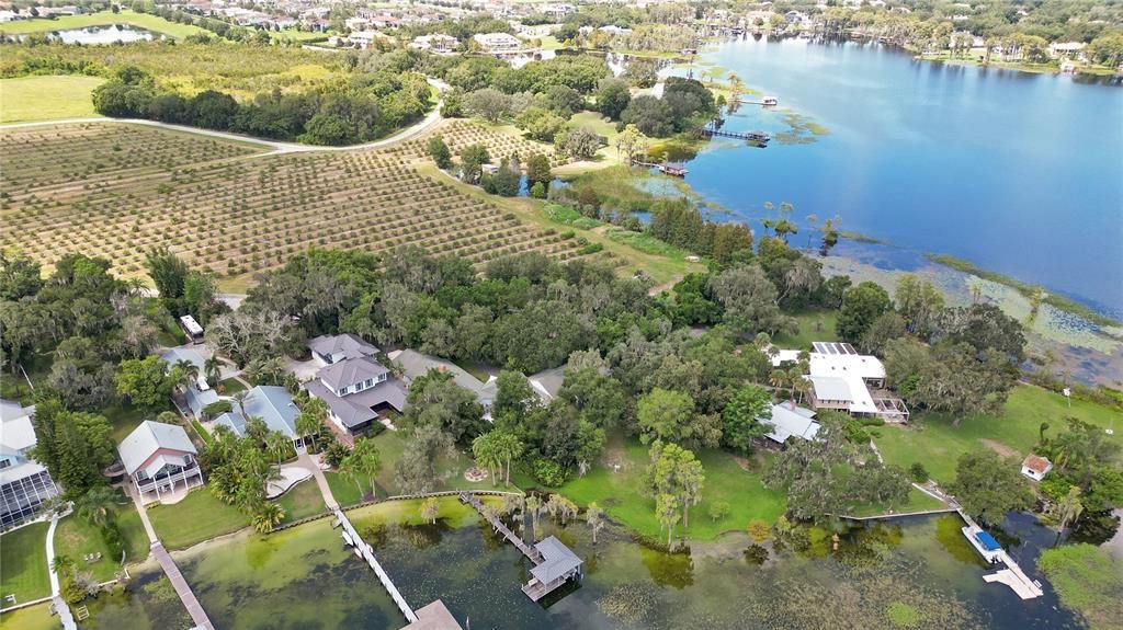 170 feet of shoreline on Lake Butler