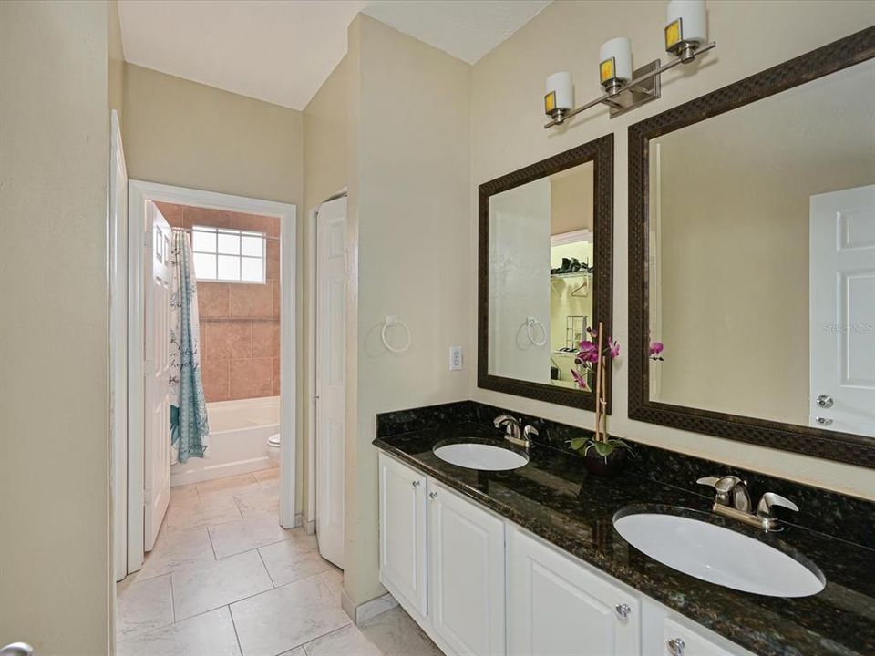 Primary Bathroom, dual vanities