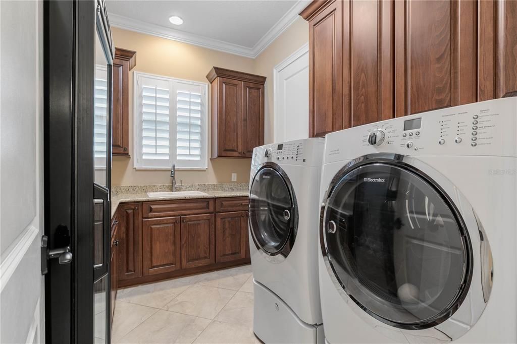 Spacious Laundry Room