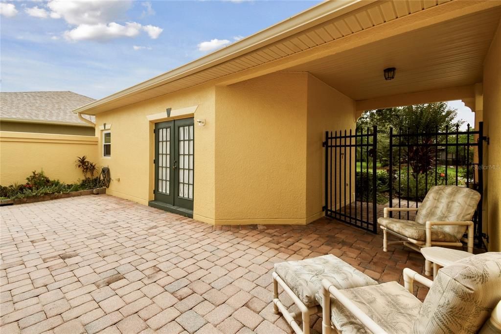 French Door access to Casita