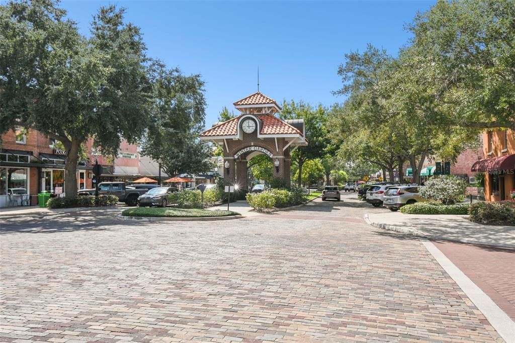 Historic and Charming -  Plant Street in downtown Winter Garden is a golf cart ride away