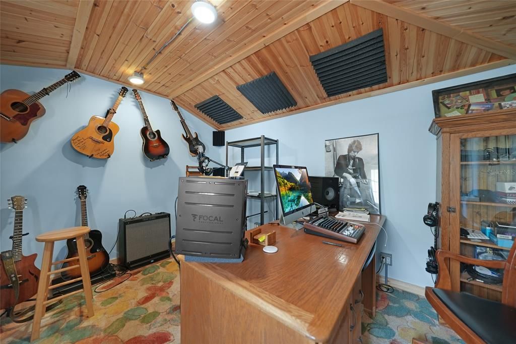 Air conditioned studio