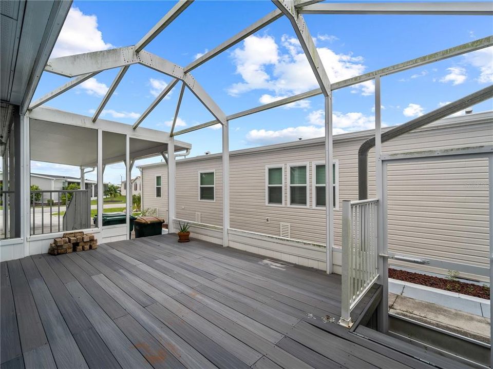 Screened porch