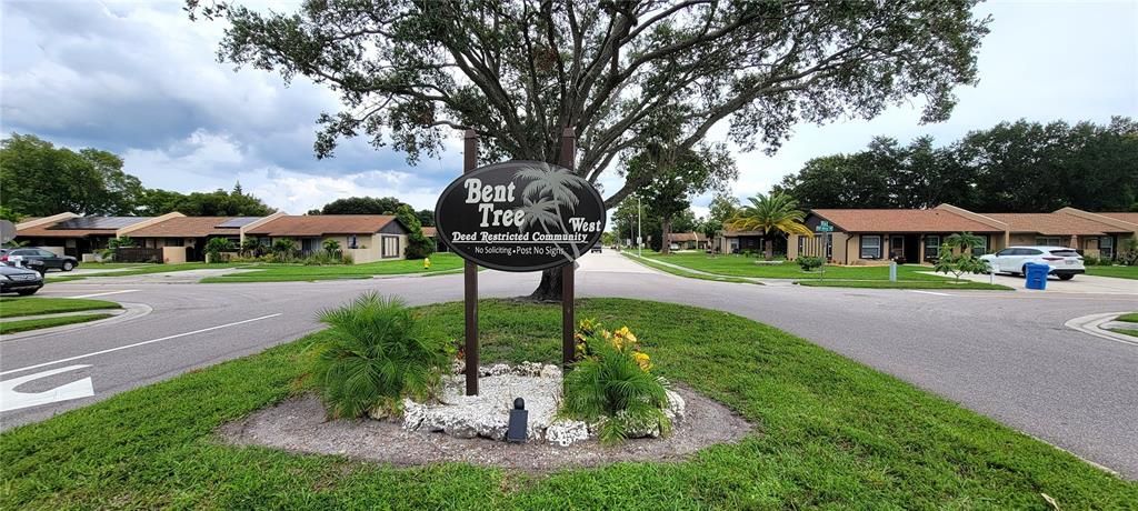 Bent Tree Community Entrance