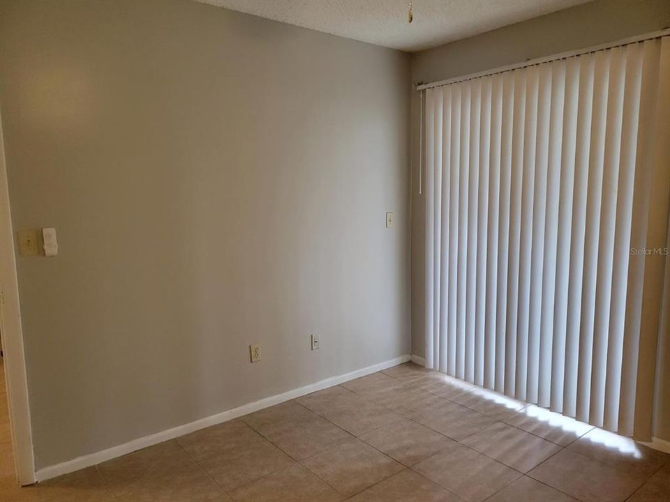 Bedroom with sliding doors to Lanai