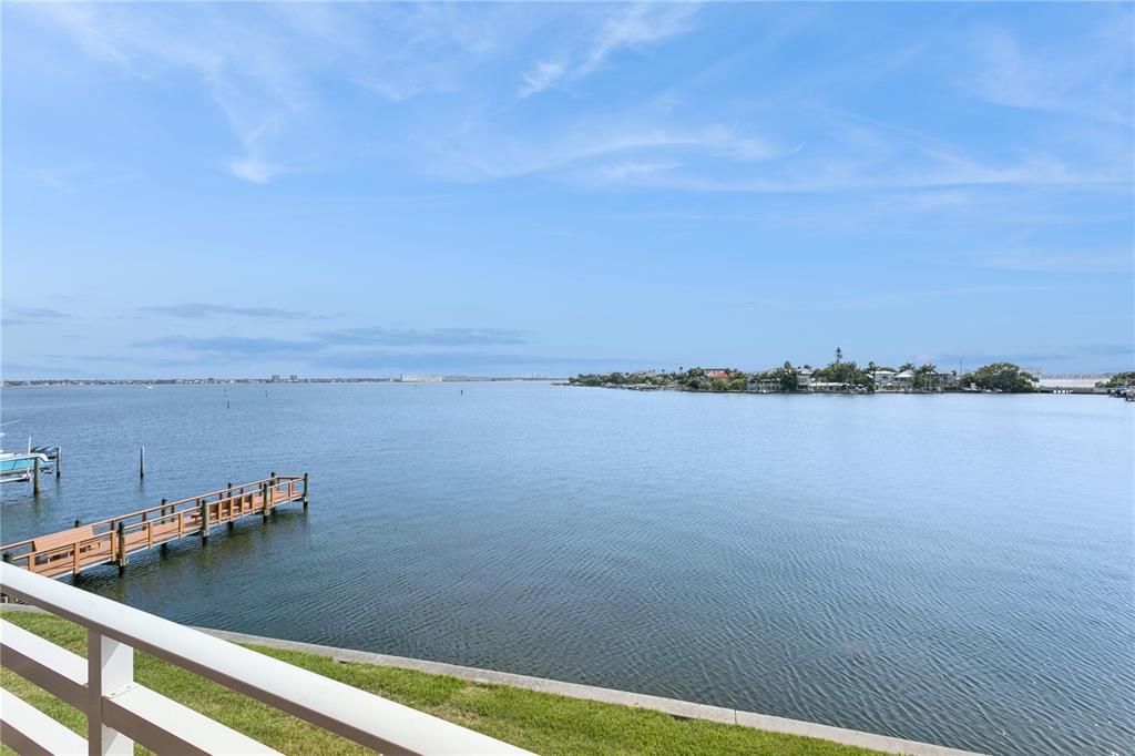 View from the living room balcony