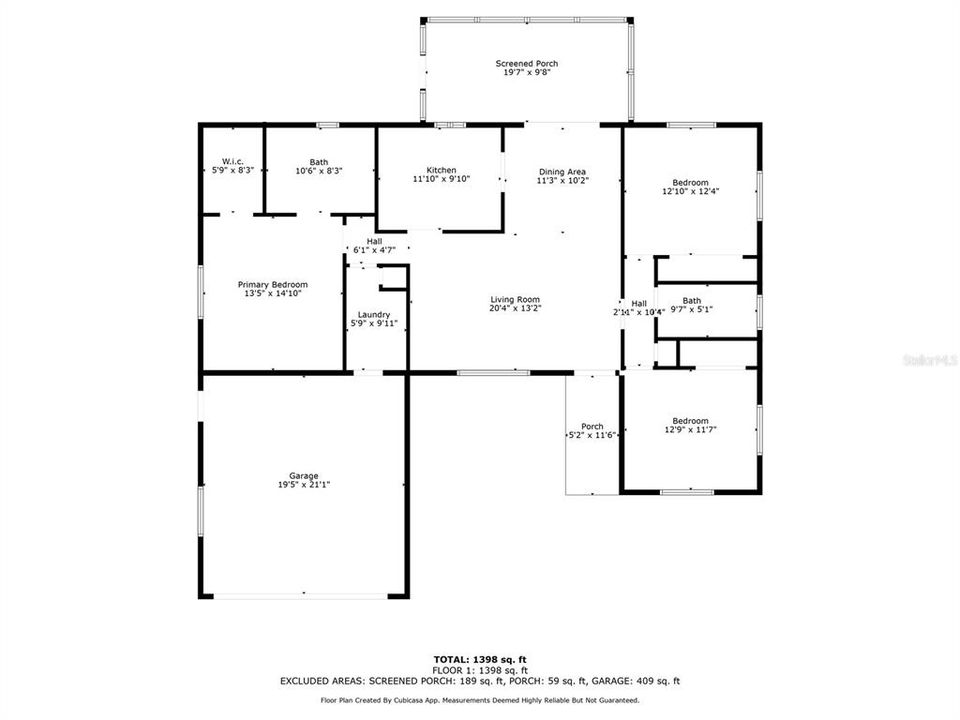 На продажу: $289,900 (3 спален, 2 ванн, 1450 Квадратных фут)