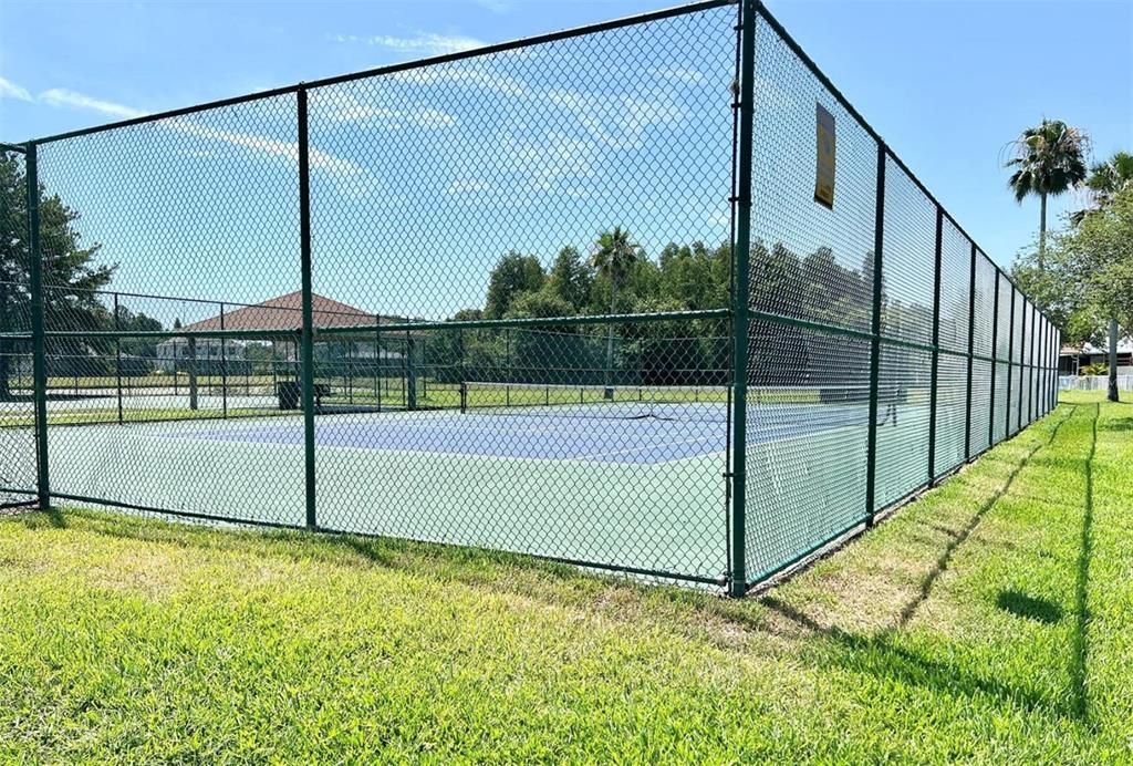 community tennis court