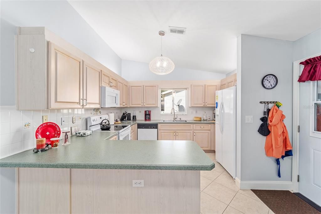 Tiled Backsplash