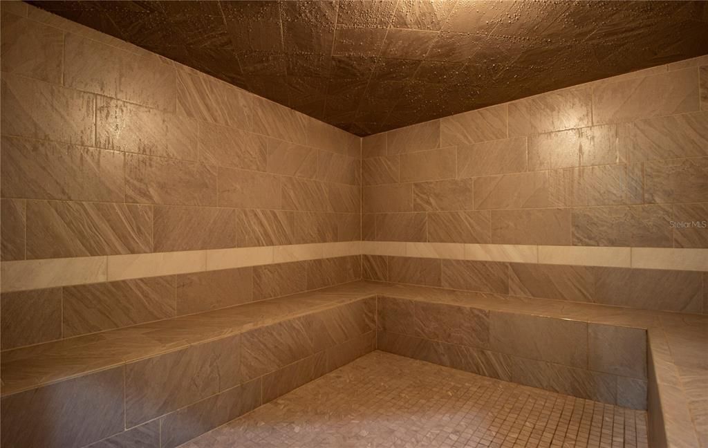 Steam room in North Spa