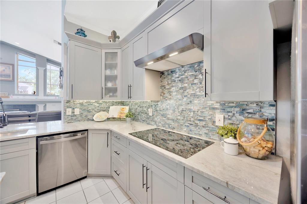 Stunning Fully Upgraded Kitchen!! w/ Granite Counters, Dual Oven, Island, Abundance of Cabinet Storage!!