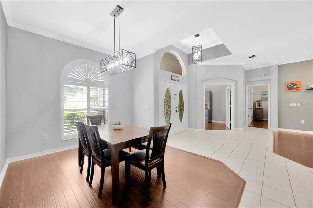 Dining Room and Front Entry