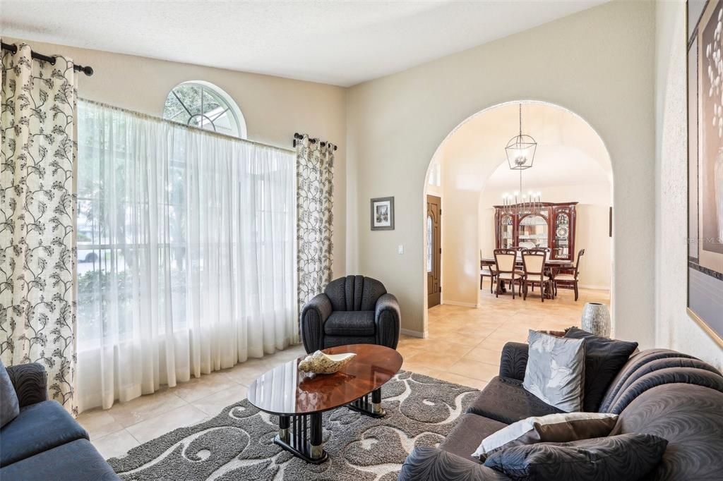 Formal Living room, would make a great den or reading room too!