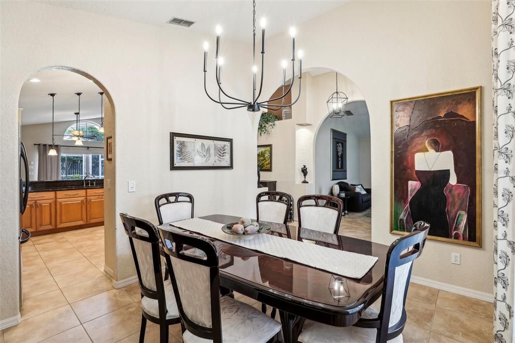 Formal dining room