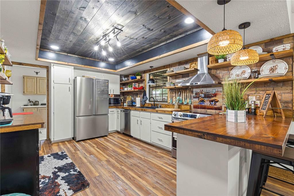 Farmhouse style kitchen