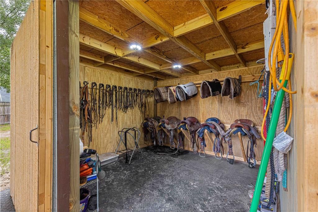 Tack room