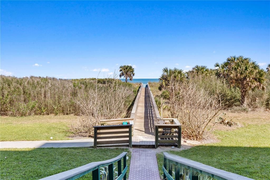 Ocean Walkway w Hose for sandy feet