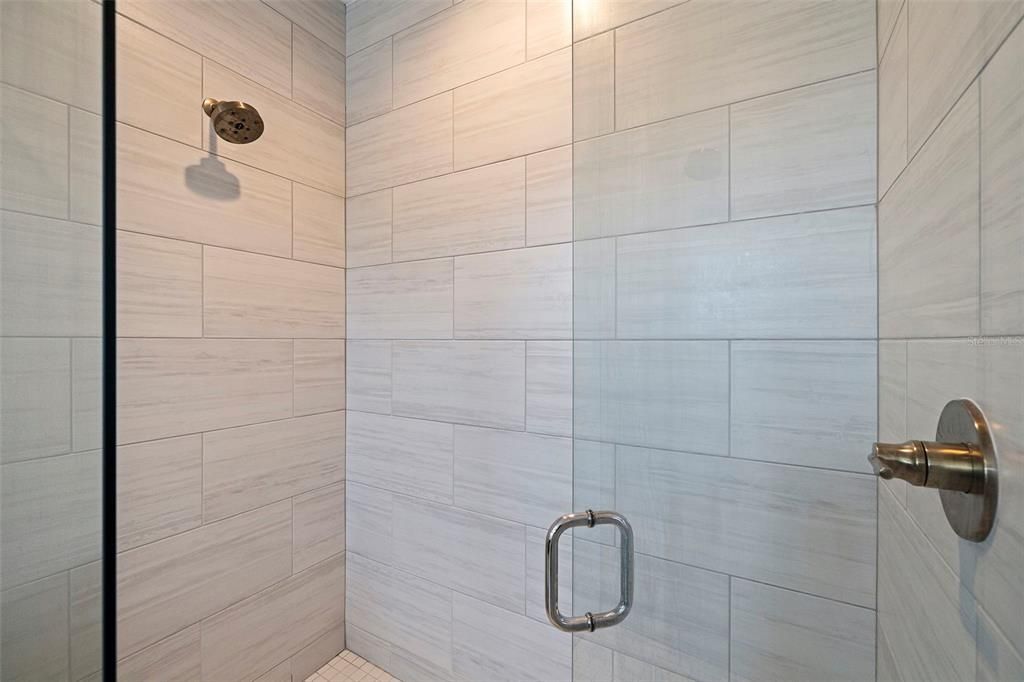 Oversized shower