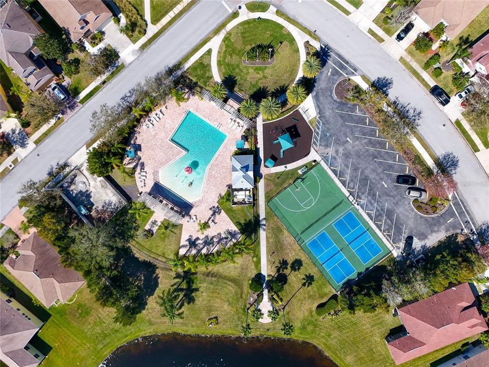 Wonderful amenities including walking trails, swimming pool w/ splashpad, tennis, basketball, and playground