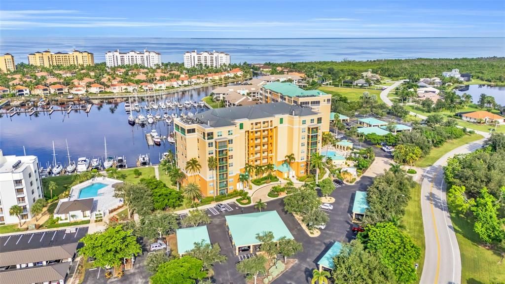 Beautiful view of the North Basin and Charlotte Harbor