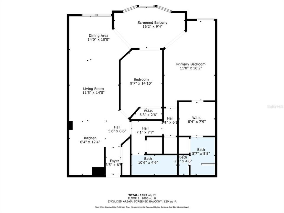 For Sale: $550,000 (2 beds, 2 baths, 1155 Square Feet)