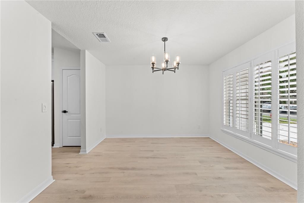 Formal dining room